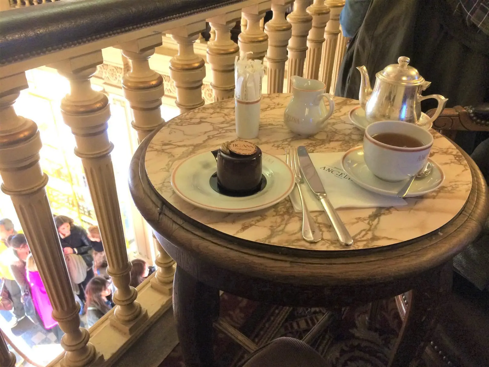 Une pause thé chez Angélina
