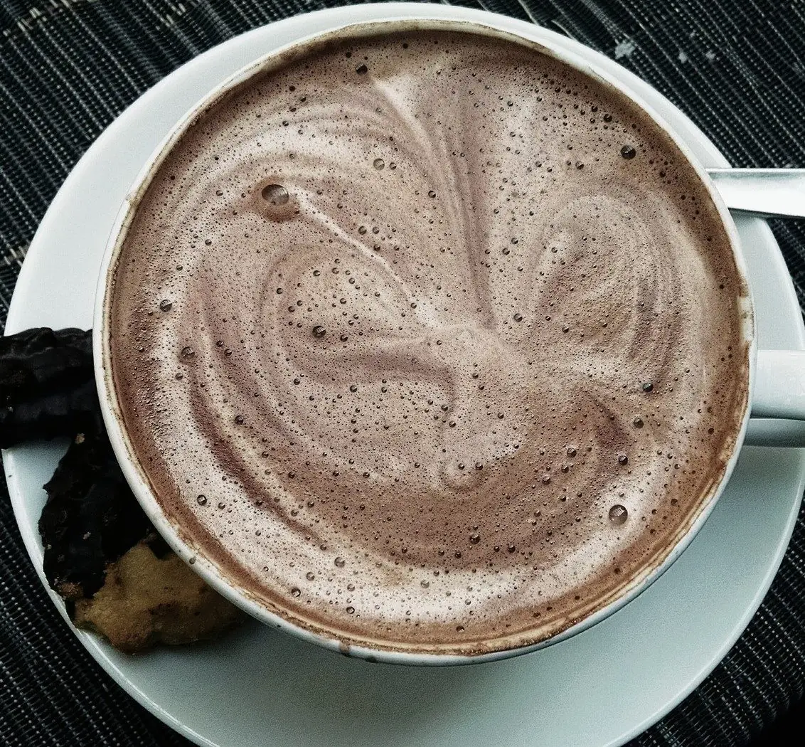 Le célèbre chocolat chaud d'Angélina