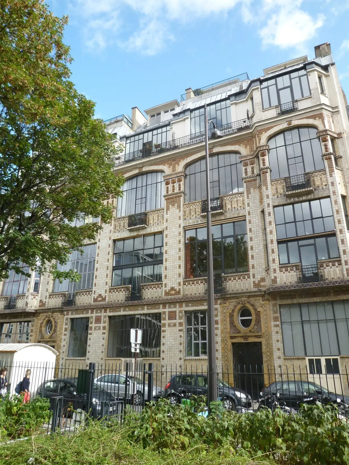 Les ateliers d'artistes de la rue Campagne-Première, à Montparnasse