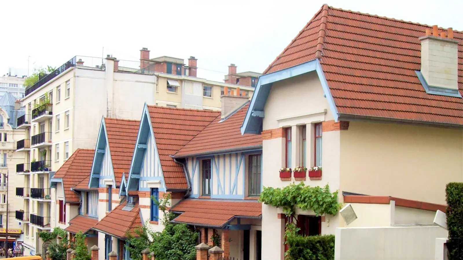 La Petite Alsace et ses colombages, sur la Butte-aux-Cailles
