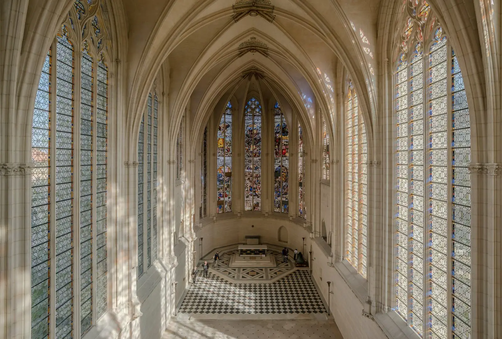 Intérieur de la Sainte-Chapelle de Vincennes
