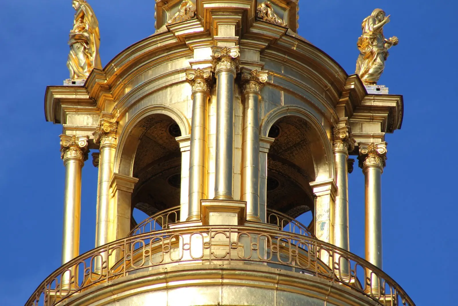 La coupole peinte du dôme des Invalides