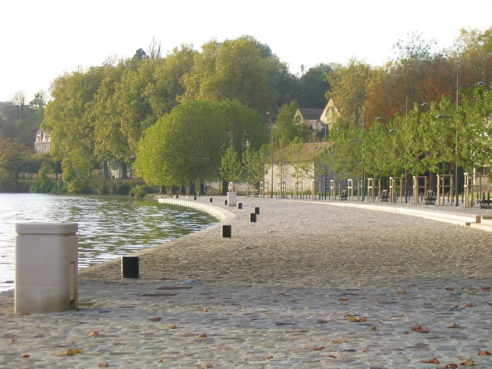 Les vieilles rues du quartier Saint-Aspais, à Melun
