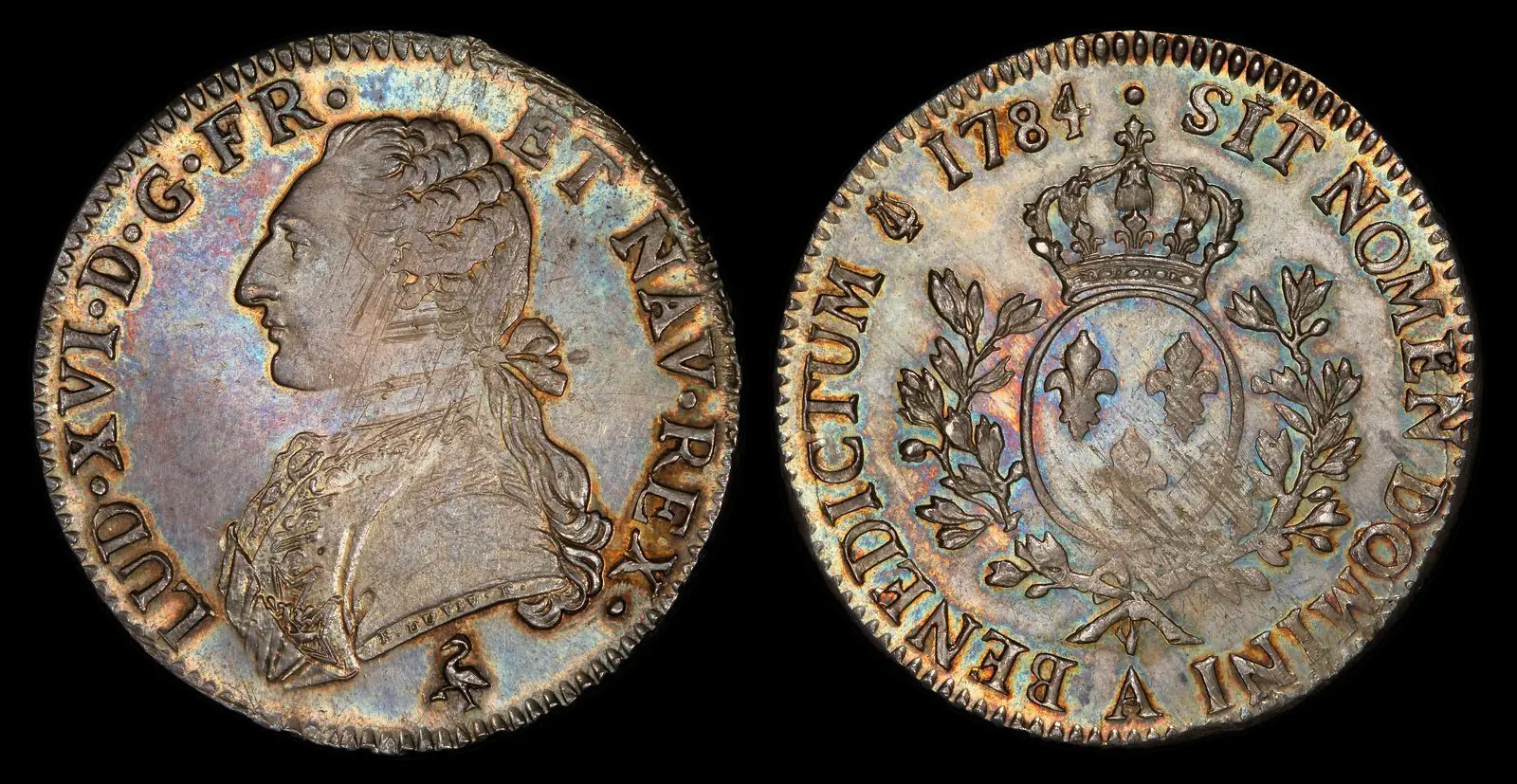 Écu de Louis XVI conservé à la Monnaie de Paris
