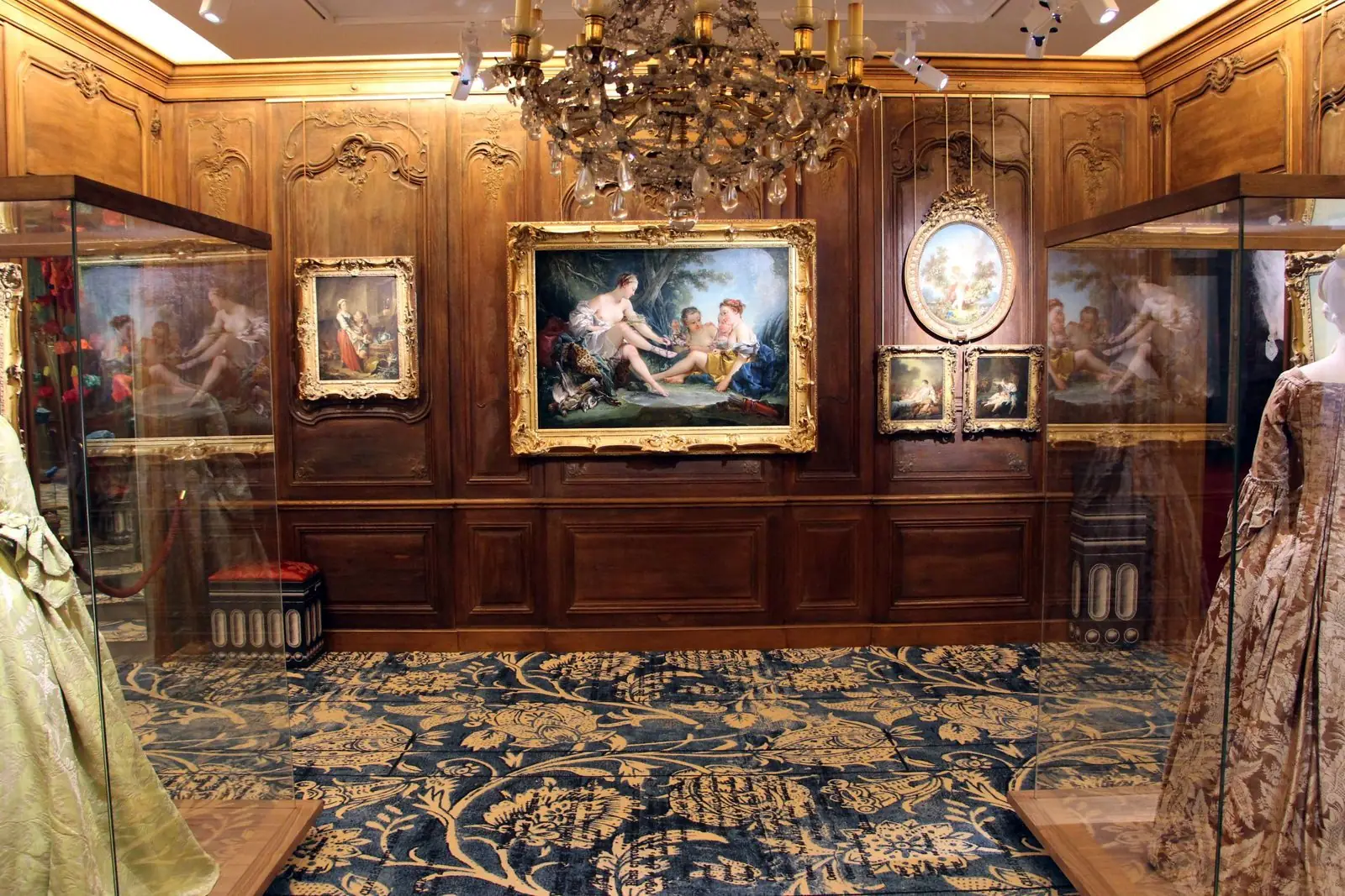 Le boudoir reconstitué du musée Cognacq-Jay