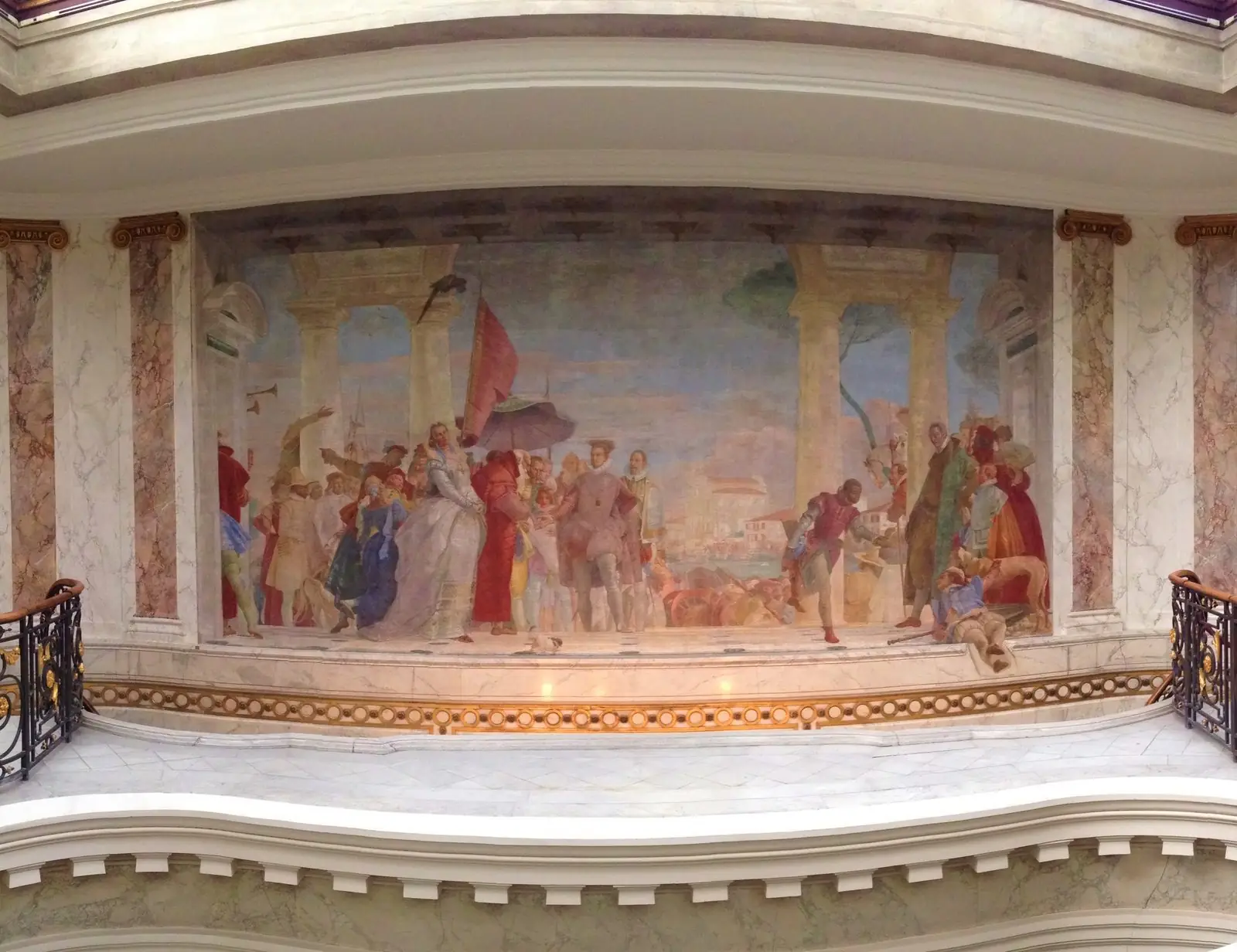 Une scène de fête galante du XVIIIe siècle, au musée Jacquemart-André