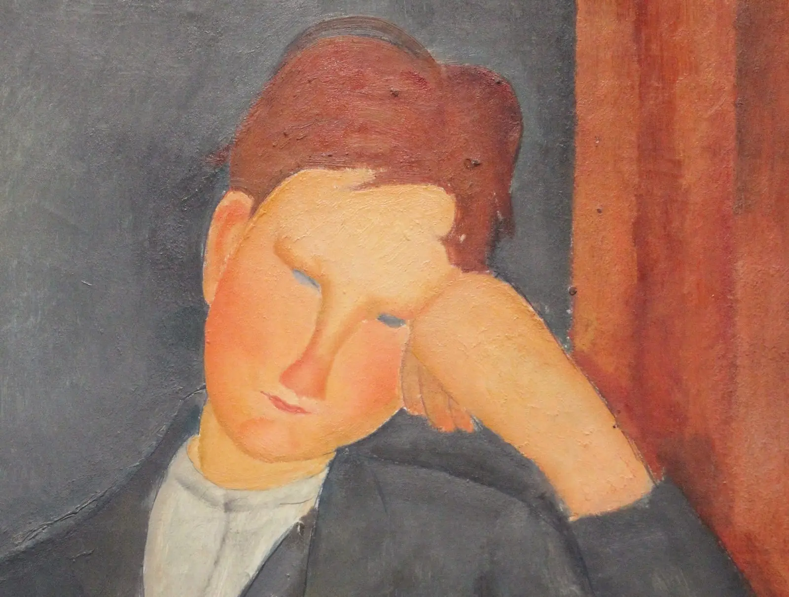 Un portrait de Modigliani, au musée de l'Orangerie