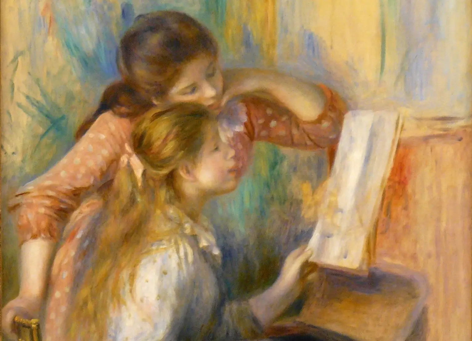 Jeunes filles au piano de Renoir, au musée de l'Orangerie