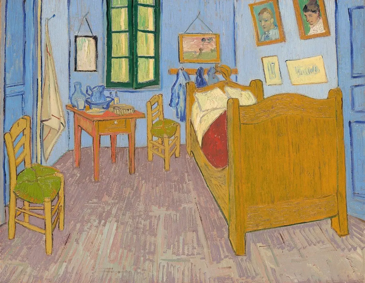 La Chambre à Arles de Van Gogh, au musée d'Orsay