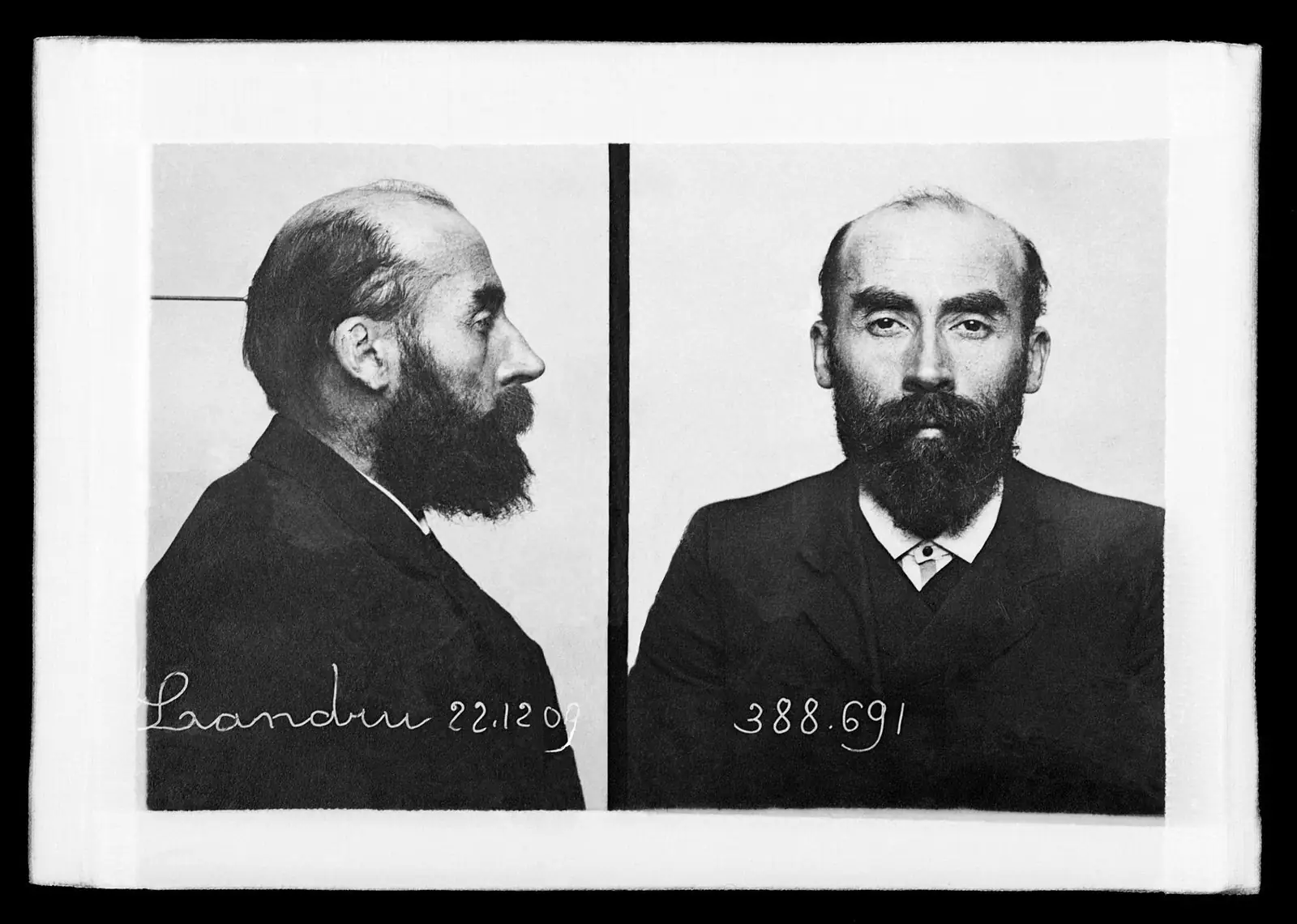 Documents sur l'affaire Landru, au musée de la Police