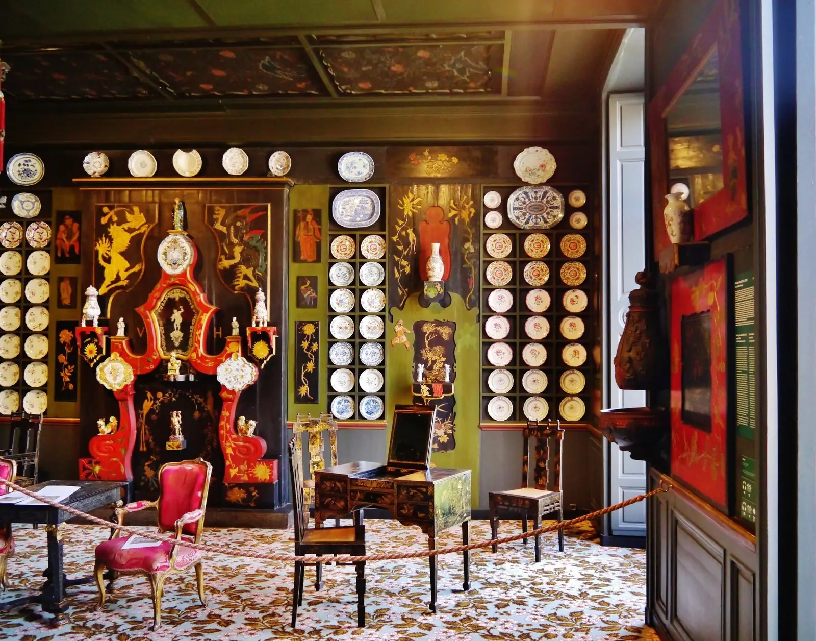 Le salon chinois de la Maison de Victor Hugo, à Paris