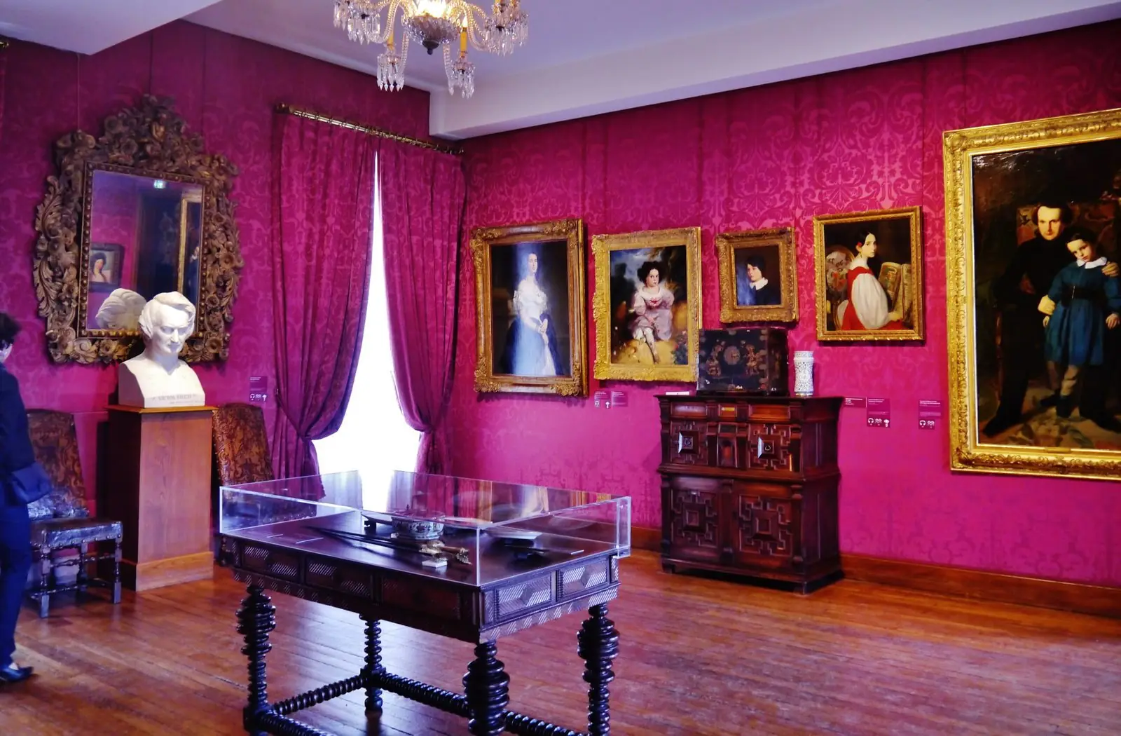 Un salon d'apparat de la Maison de Victor Hugo