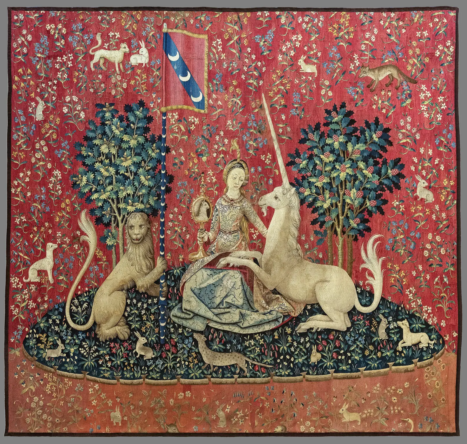 La Dame à la licorne, chef-d'œuvre médiéval du musée de Cluny