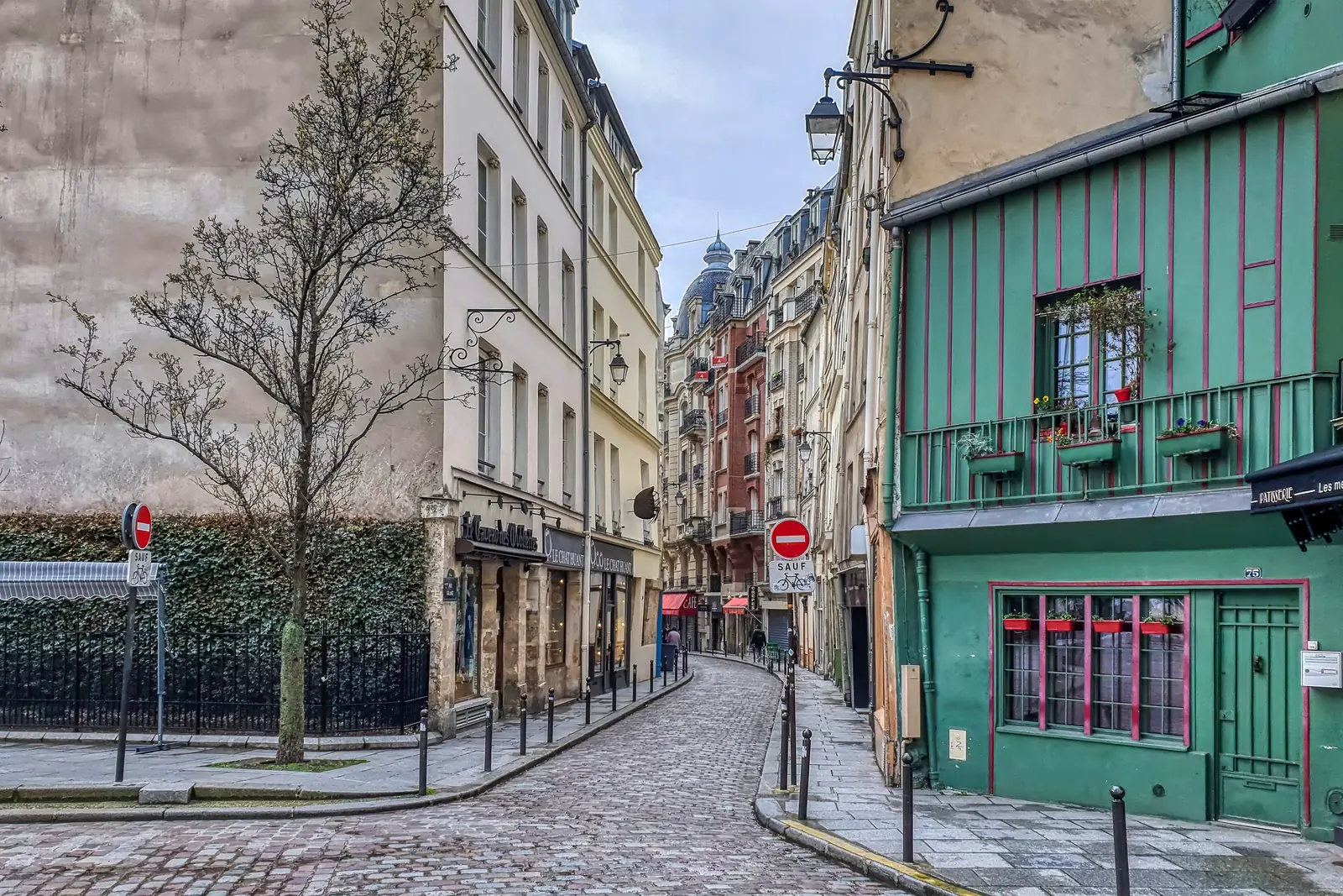 Une ruelle médiévale du Quartier latin