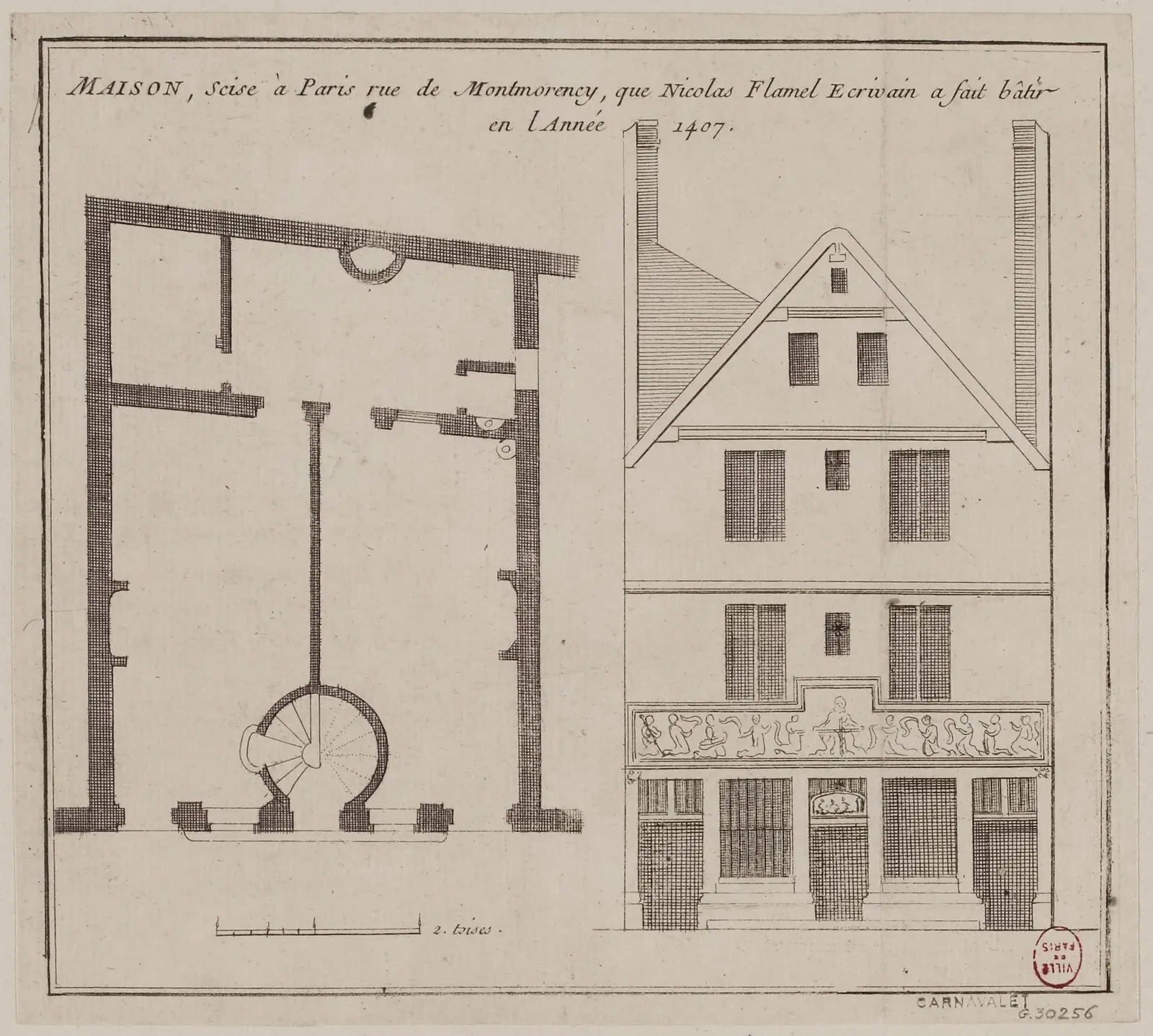 La colonne Médicis, colonne astrologique de la Bourse de Commerce