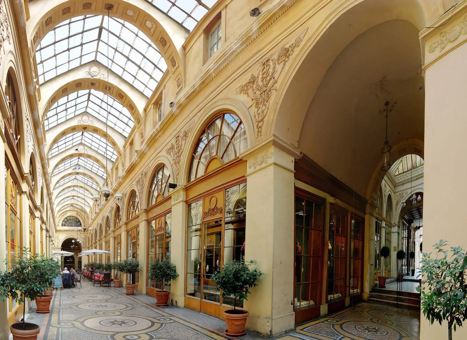La galerie Vivienne, à deux pas du quartier Sainte-Anne